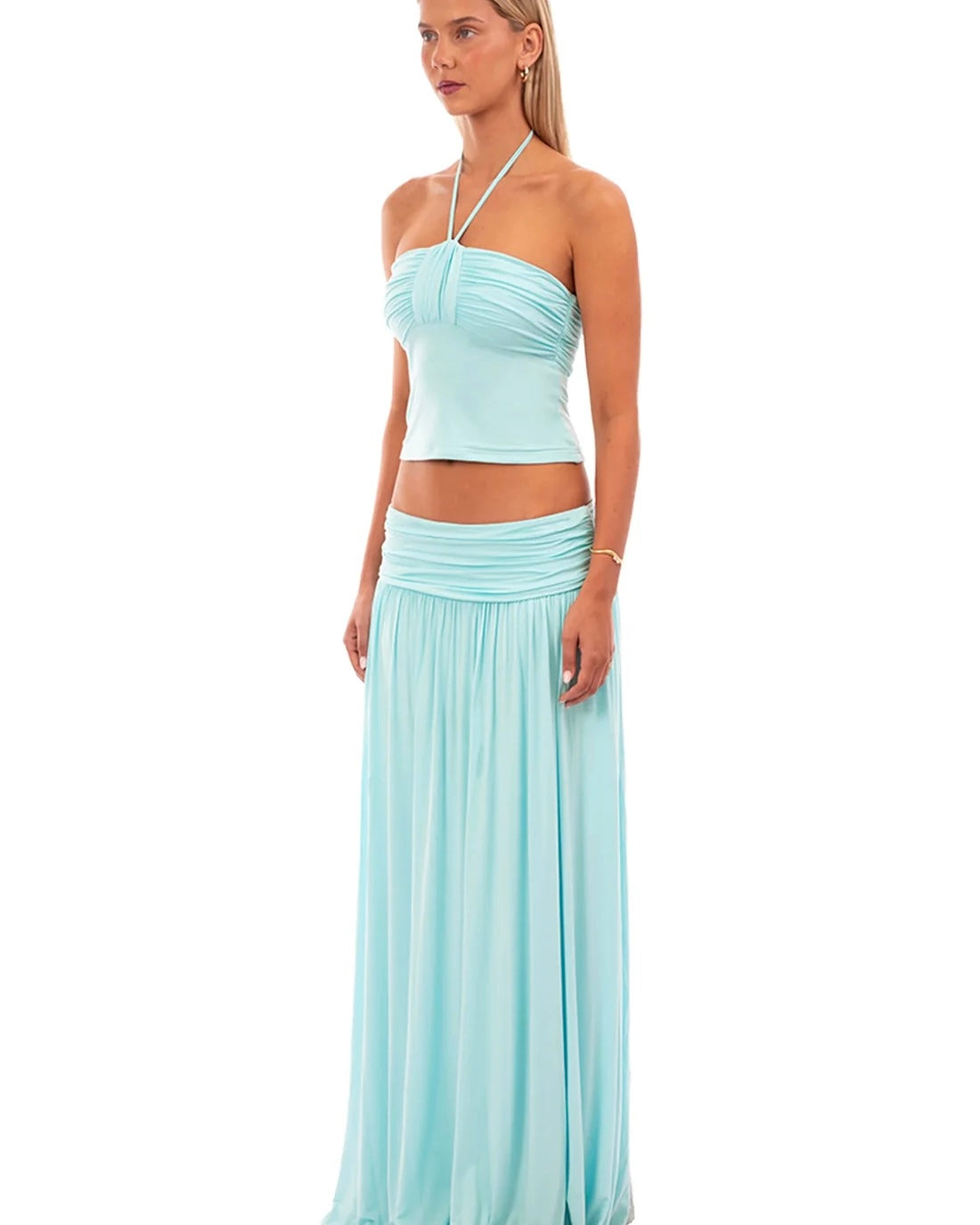Mariella Halter Set - Aquamarine