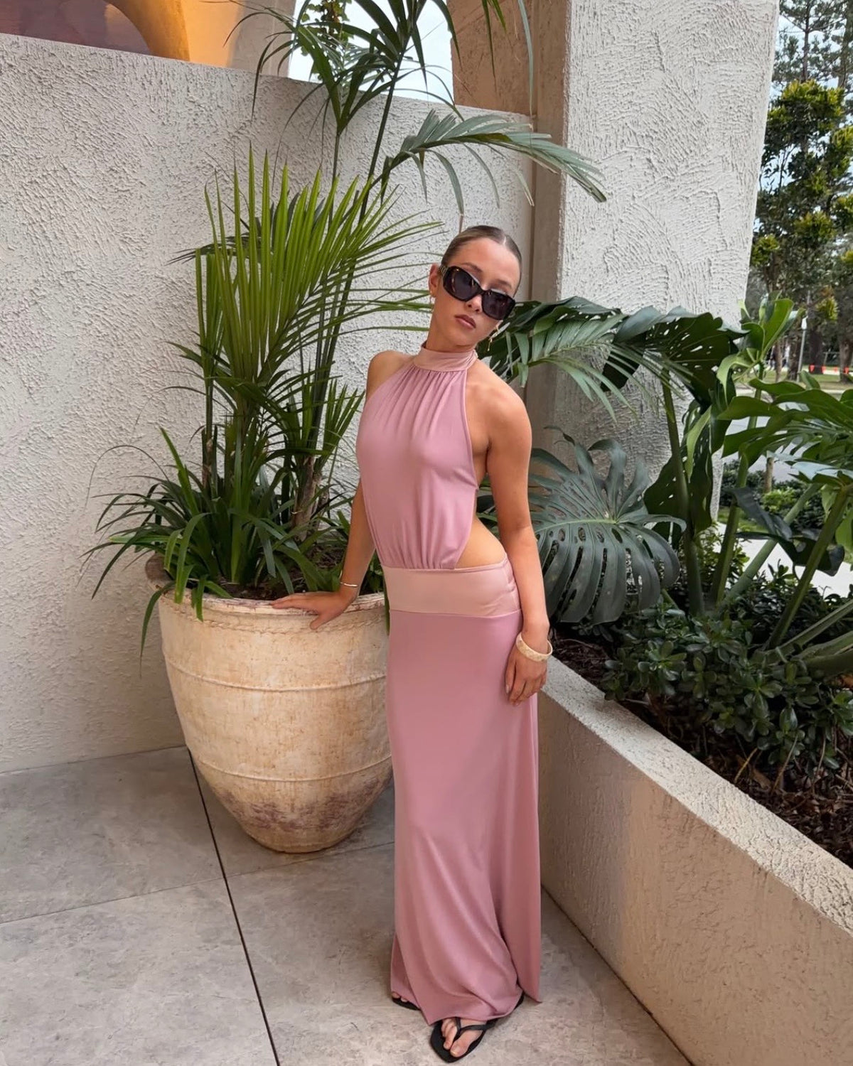 Ondre Dress - Pink