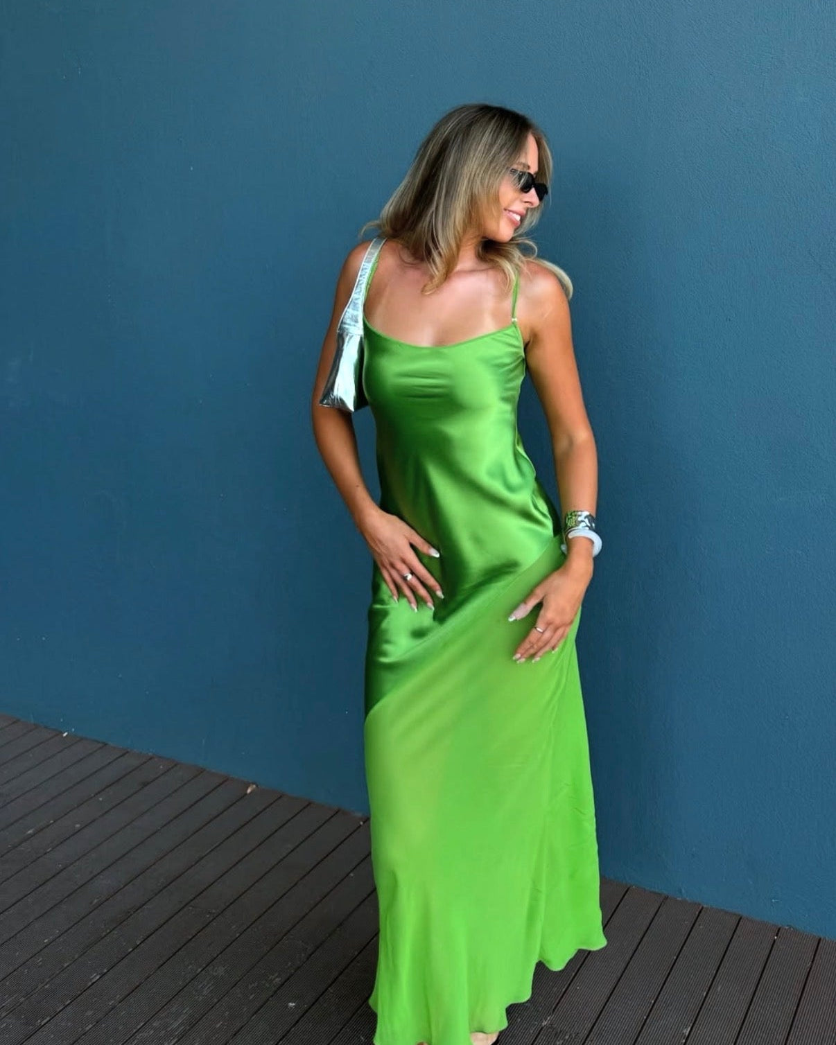 Ruba Dress - Green