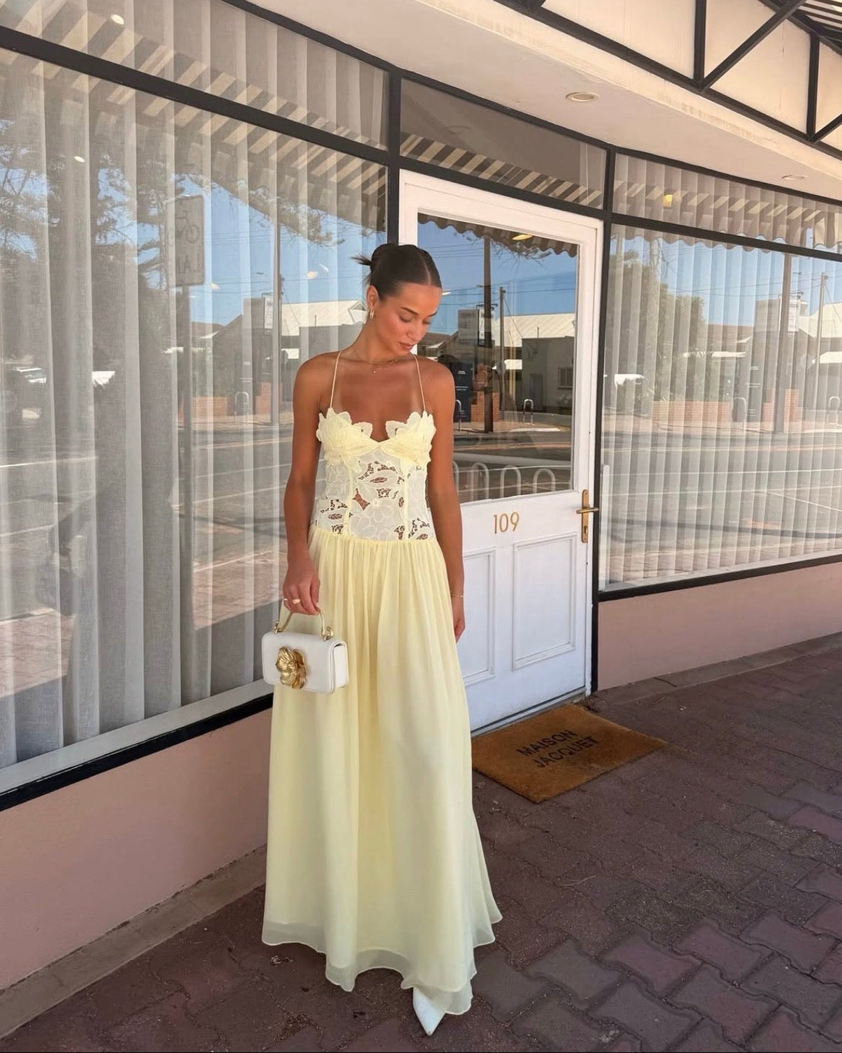 Stephanie Maxi Dress - Butter