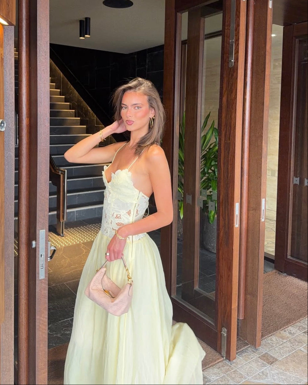 Stephanie Maxi Dress - Butter