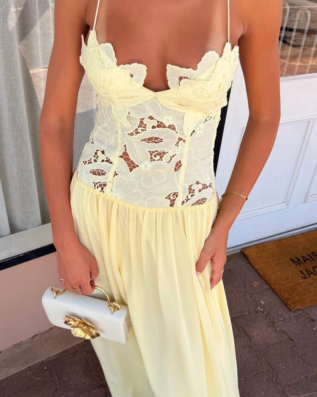 Stephanie Maxi Dress - Butter