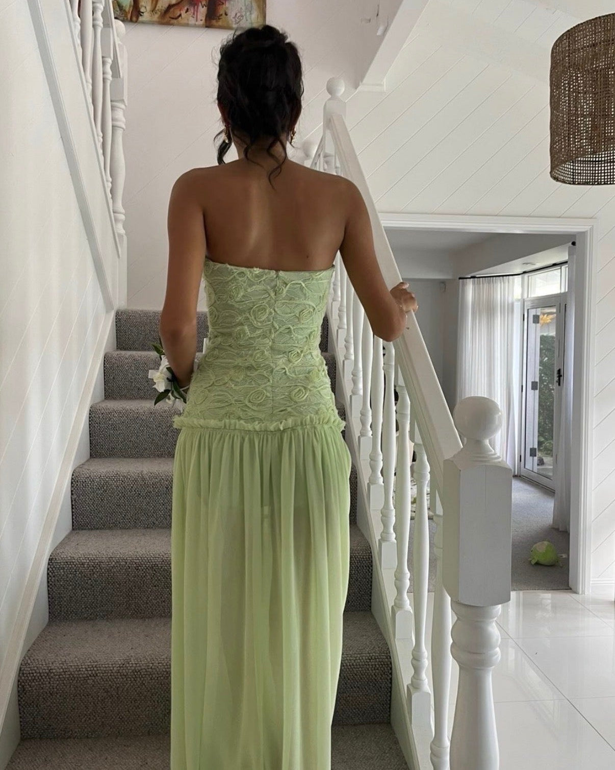 Renata Dress - Mint