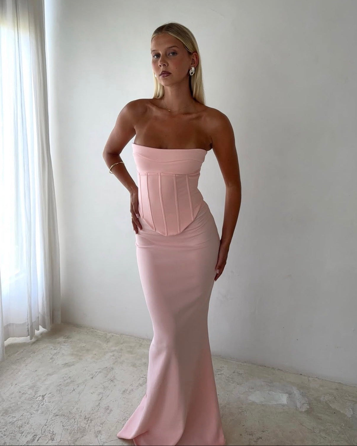 Louie Gown - Baby Pink