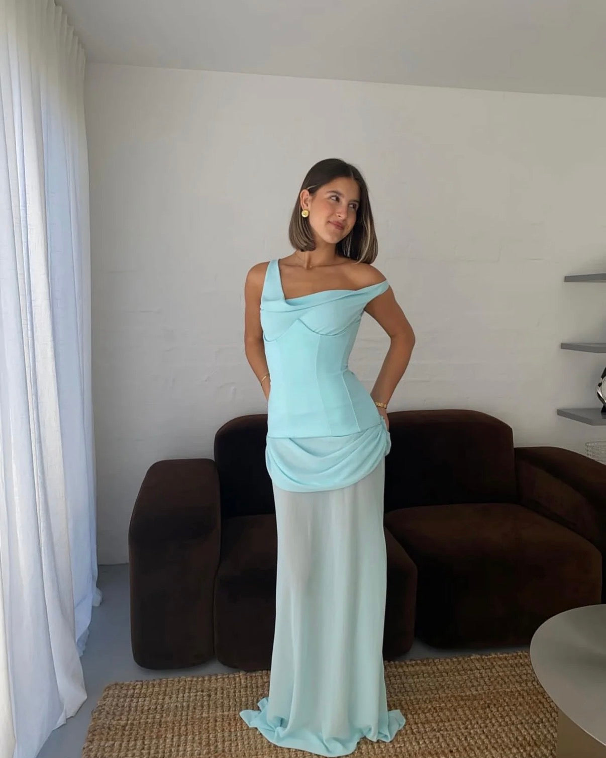 Cadence Gown - Baby Blue