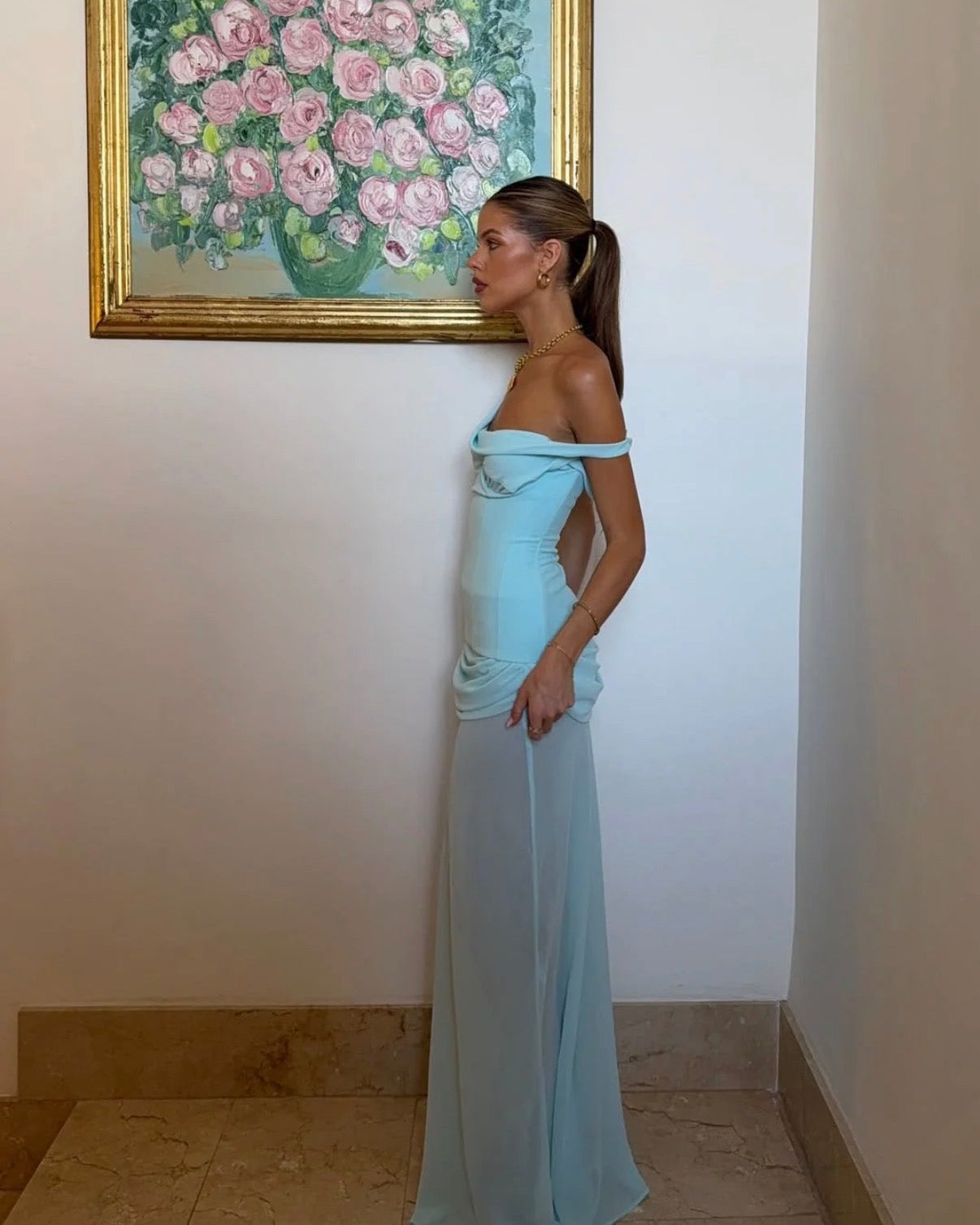 Cadence Gown - Baby Blue