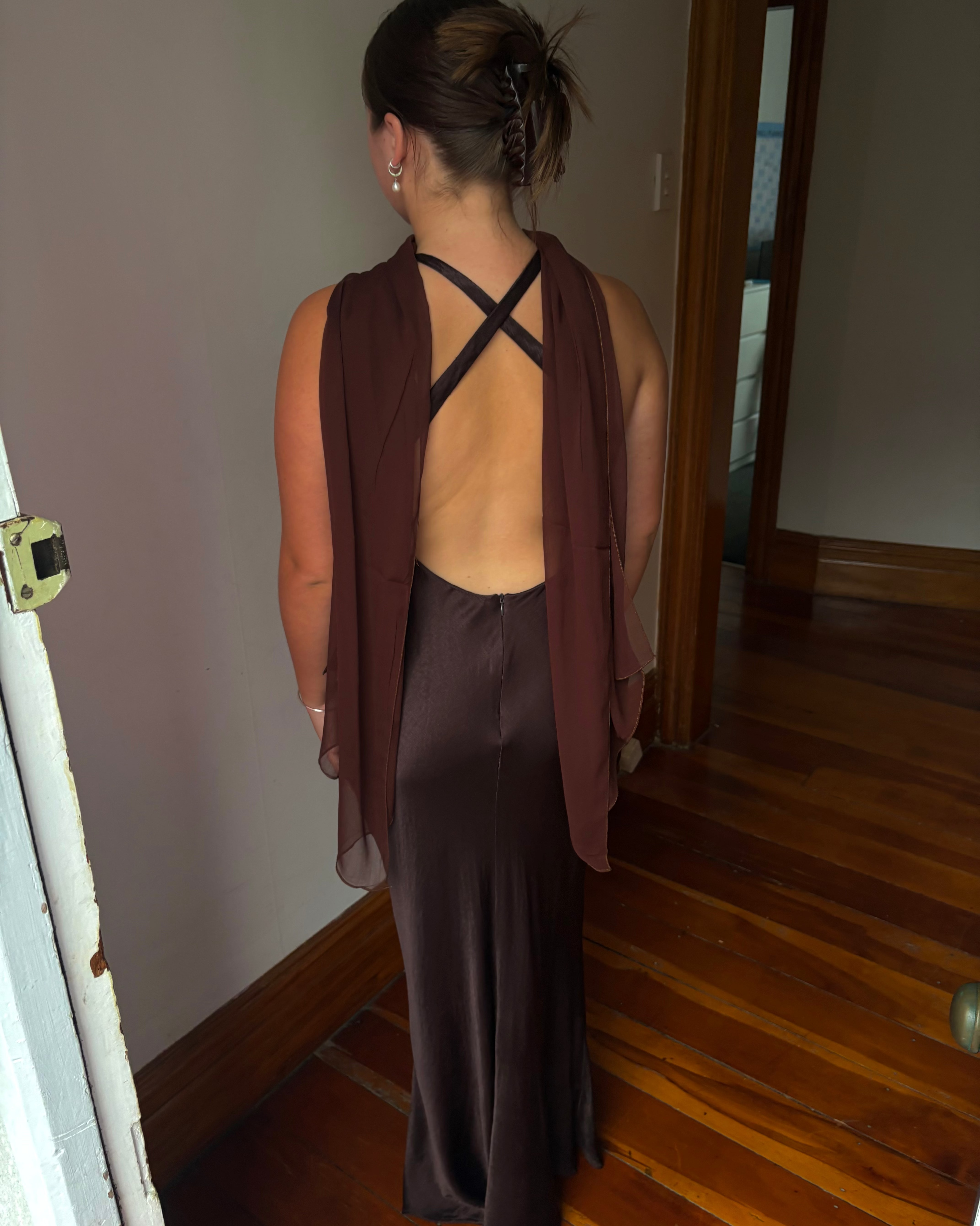Maxina Dress - Chocolate