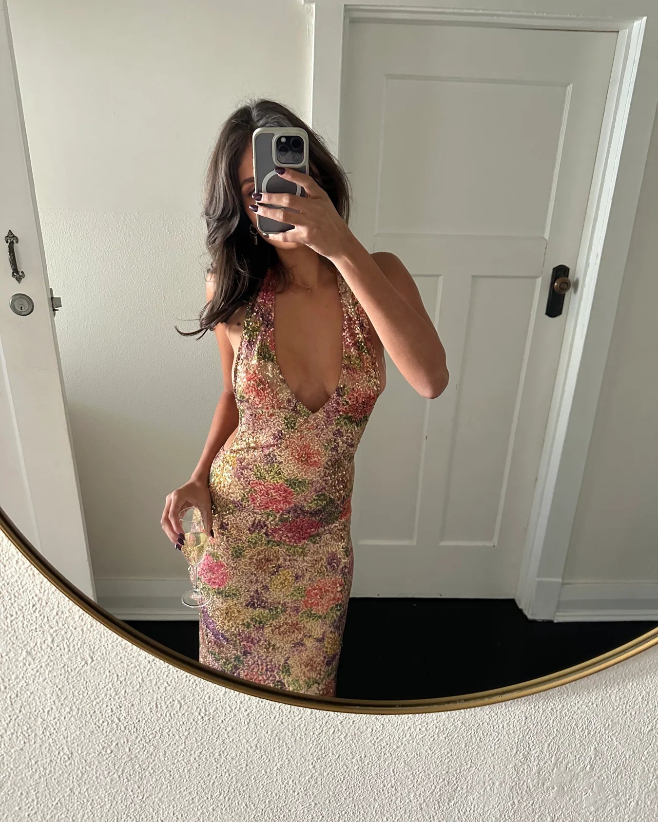 Liana Dress - Fleur Sequin