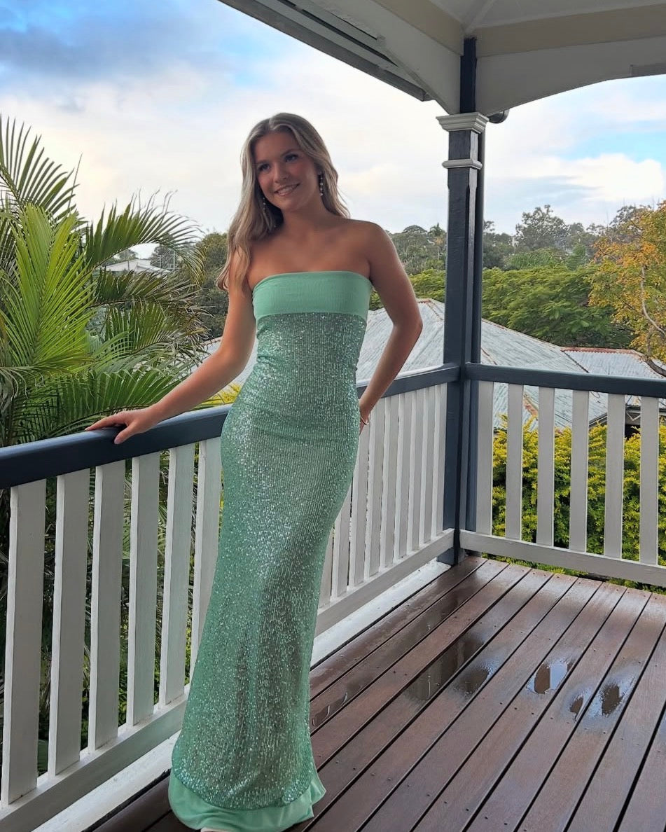 Elizabeth Dress - Malachite