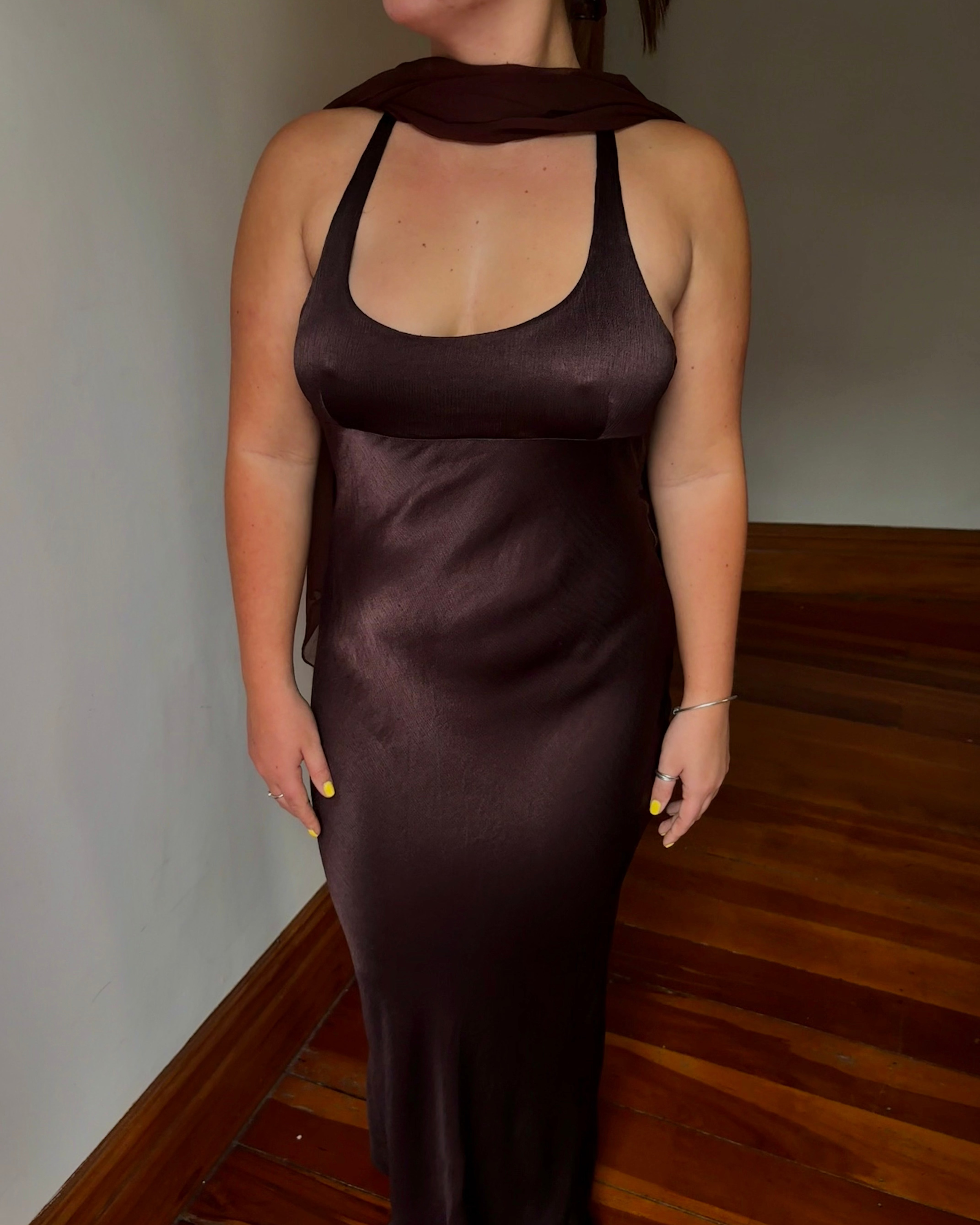 Maxina Dress - Chocolate