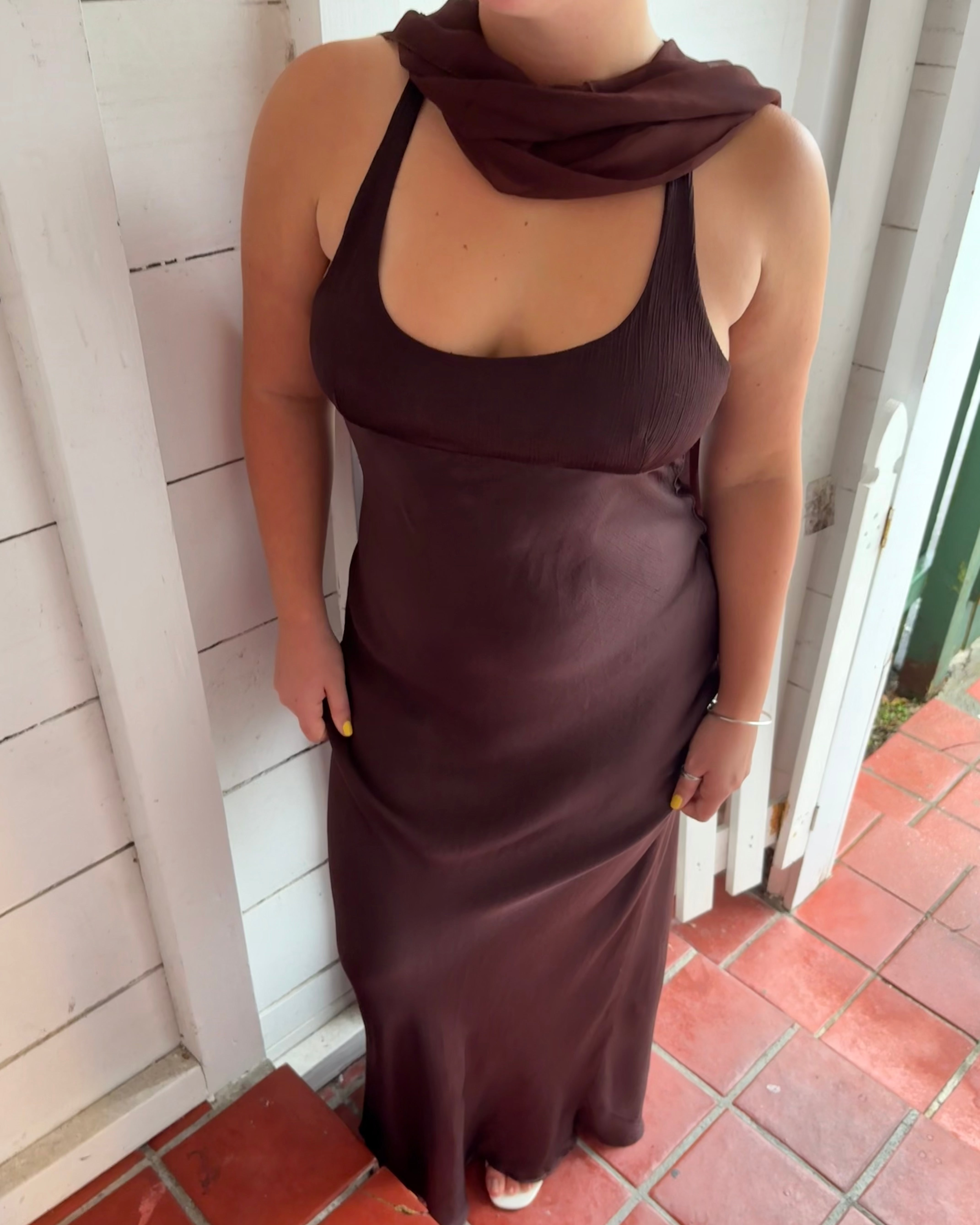 Maxina Dress - Chocolate