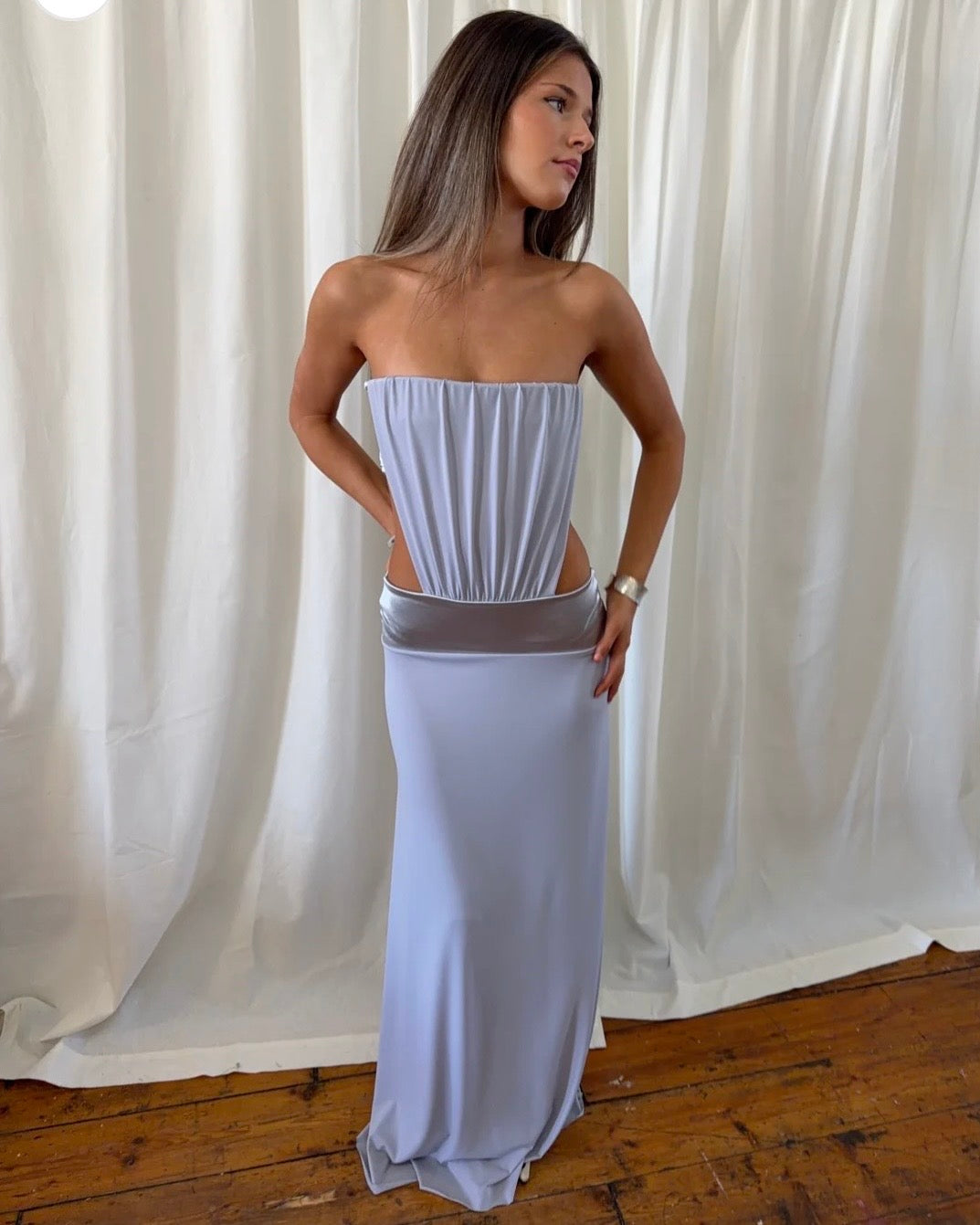 Kendall Dress - Silver