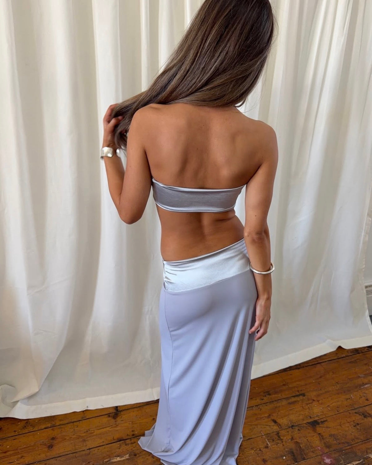 Kendall Dress - Silver