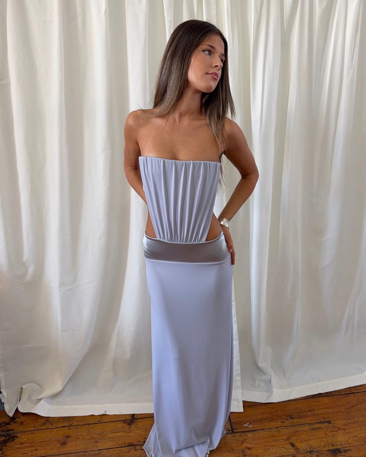 Kendall Dress - Silver