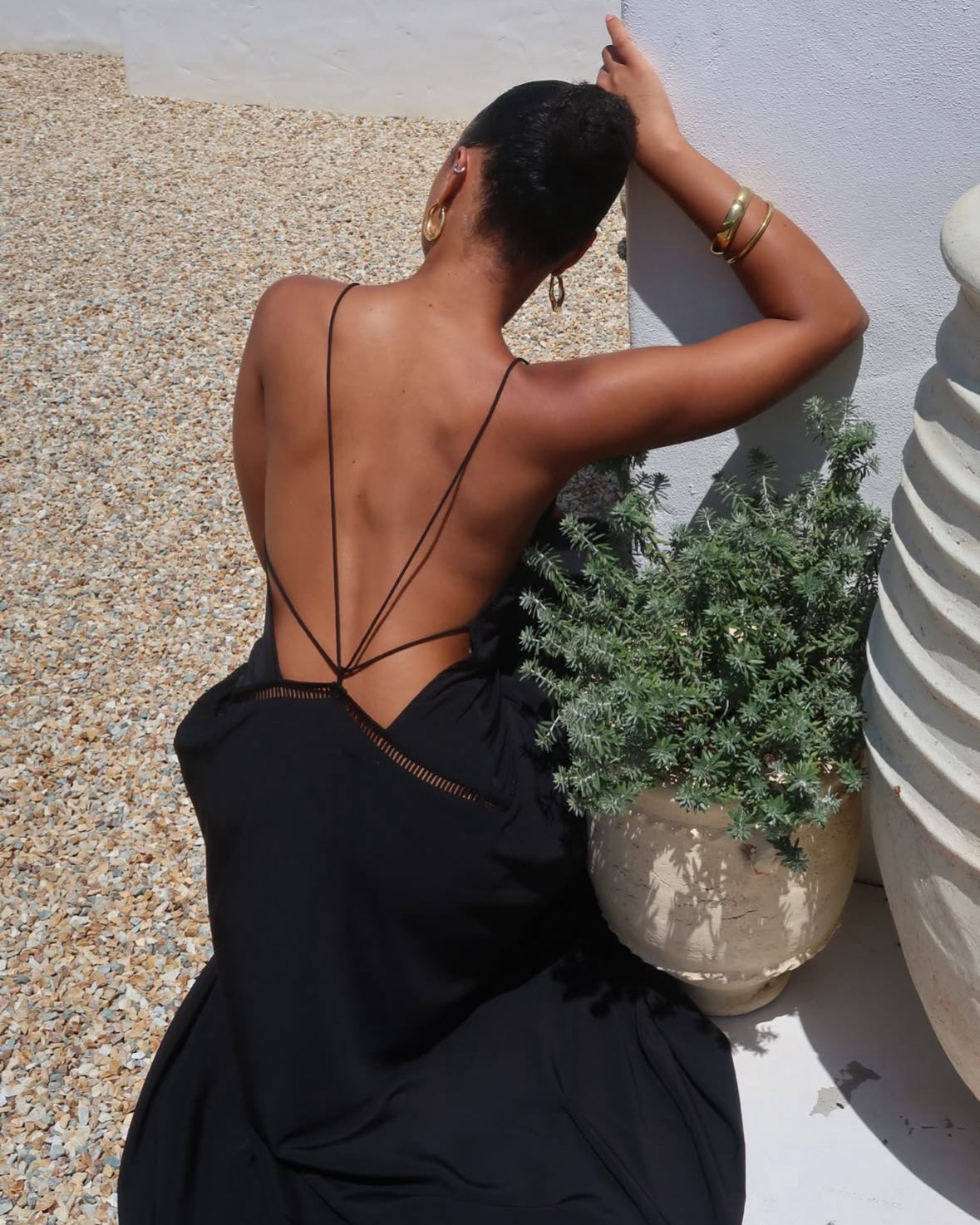 Posey Maxi Dress - Black