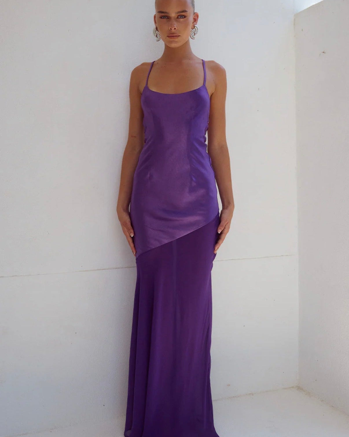 Samani Maxi Dress - Purple