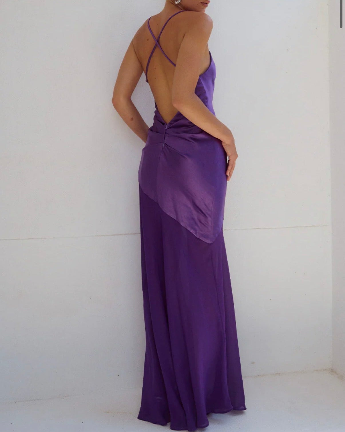 Samani Maxi Dress - Purple