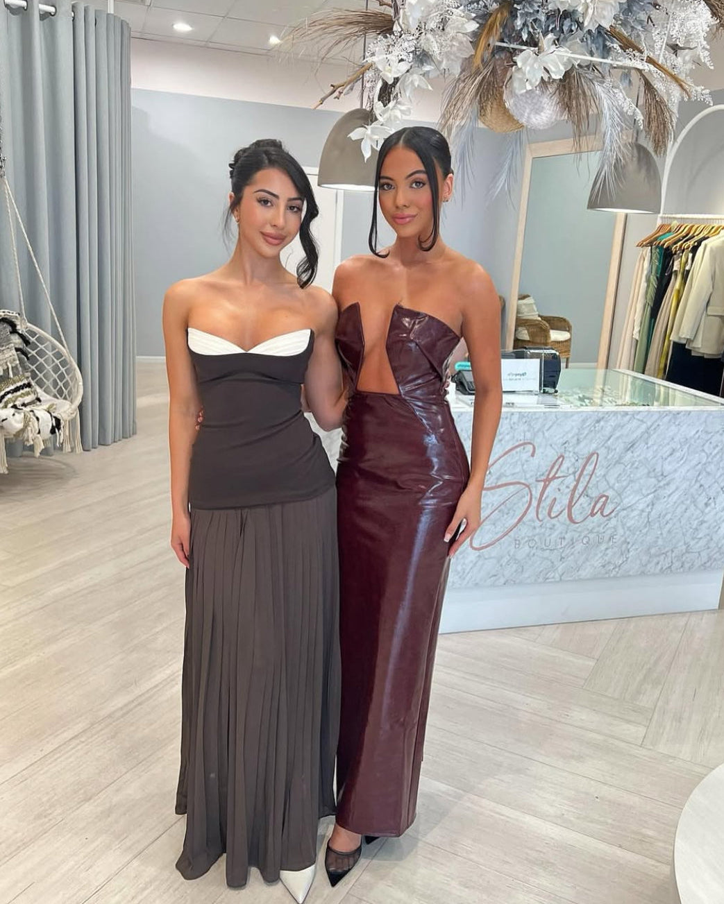 Nicolette Gown - Espresso