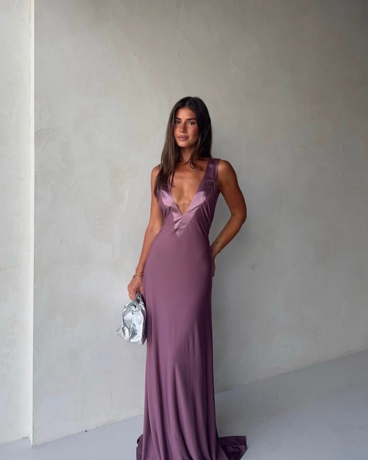 Rosa Gown - Mauve