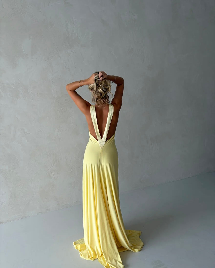 Rosa Gown - Yellow