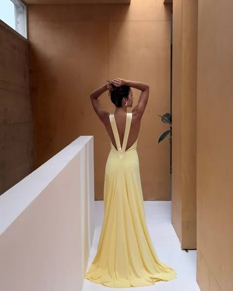 Rosa Gown - Yellow