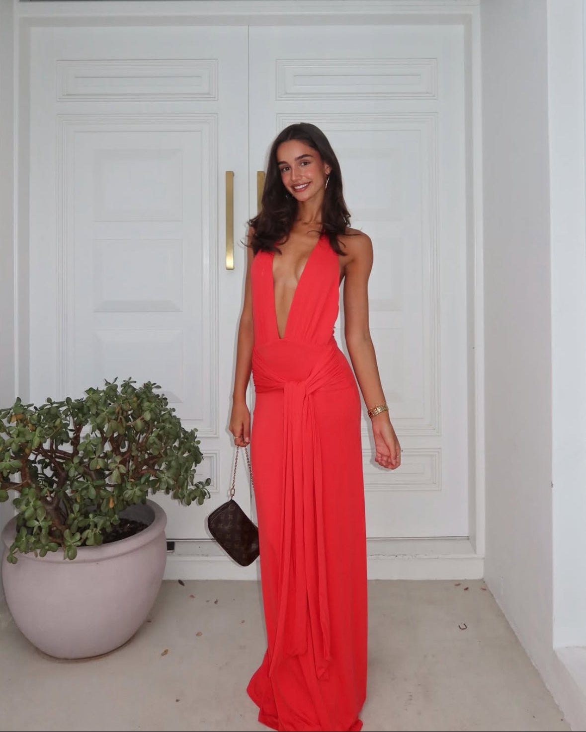 Jasmine Maxi Dress - Grenadine