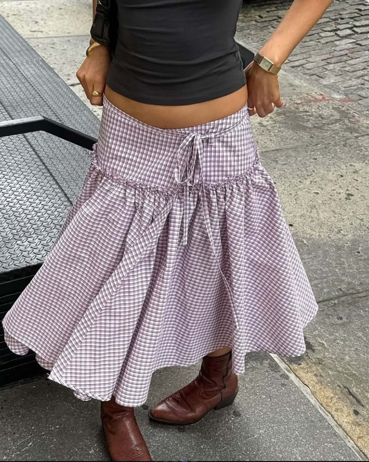 Mode Set - Rhubarb Plaid