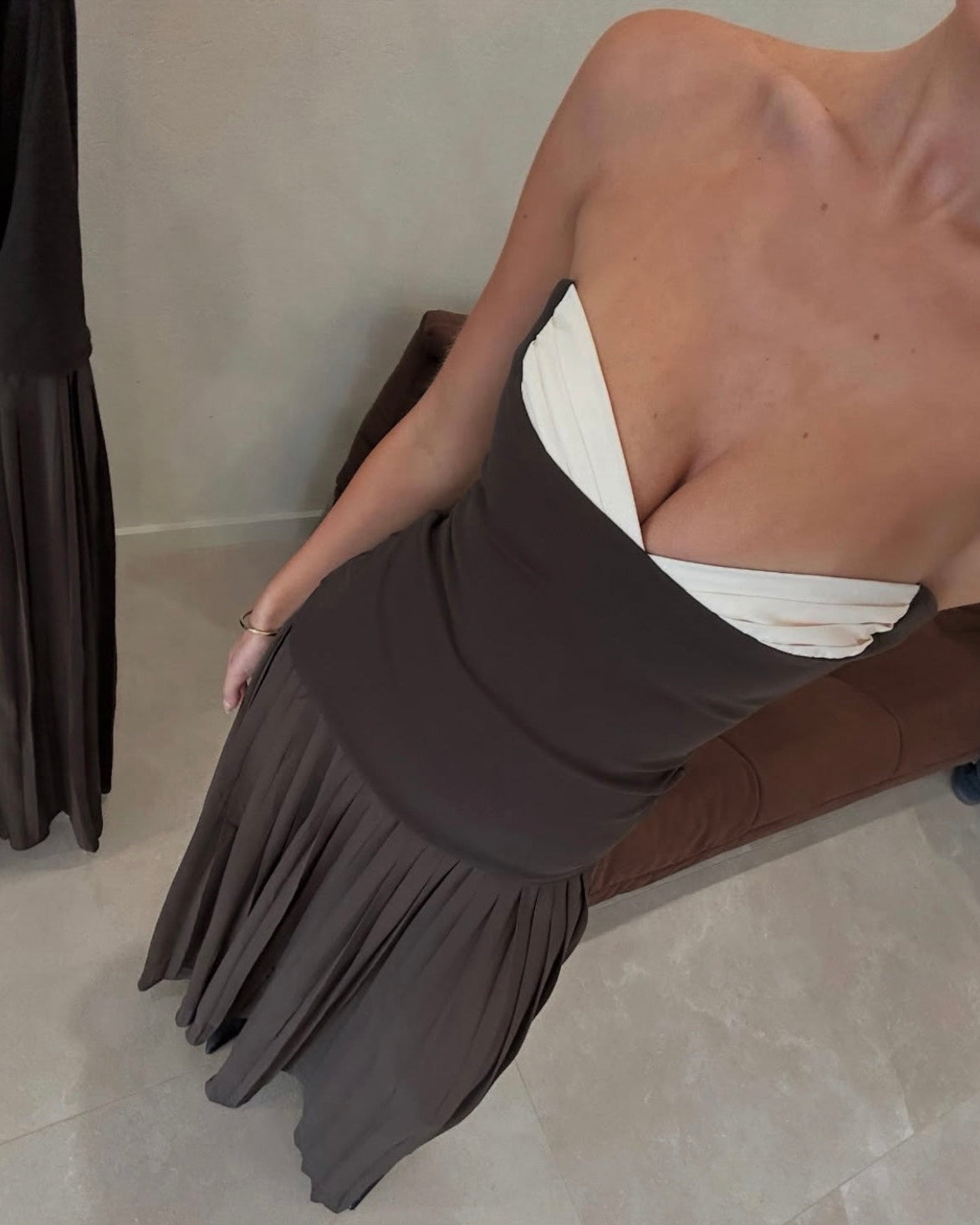 Nicolette Gown - Espresso