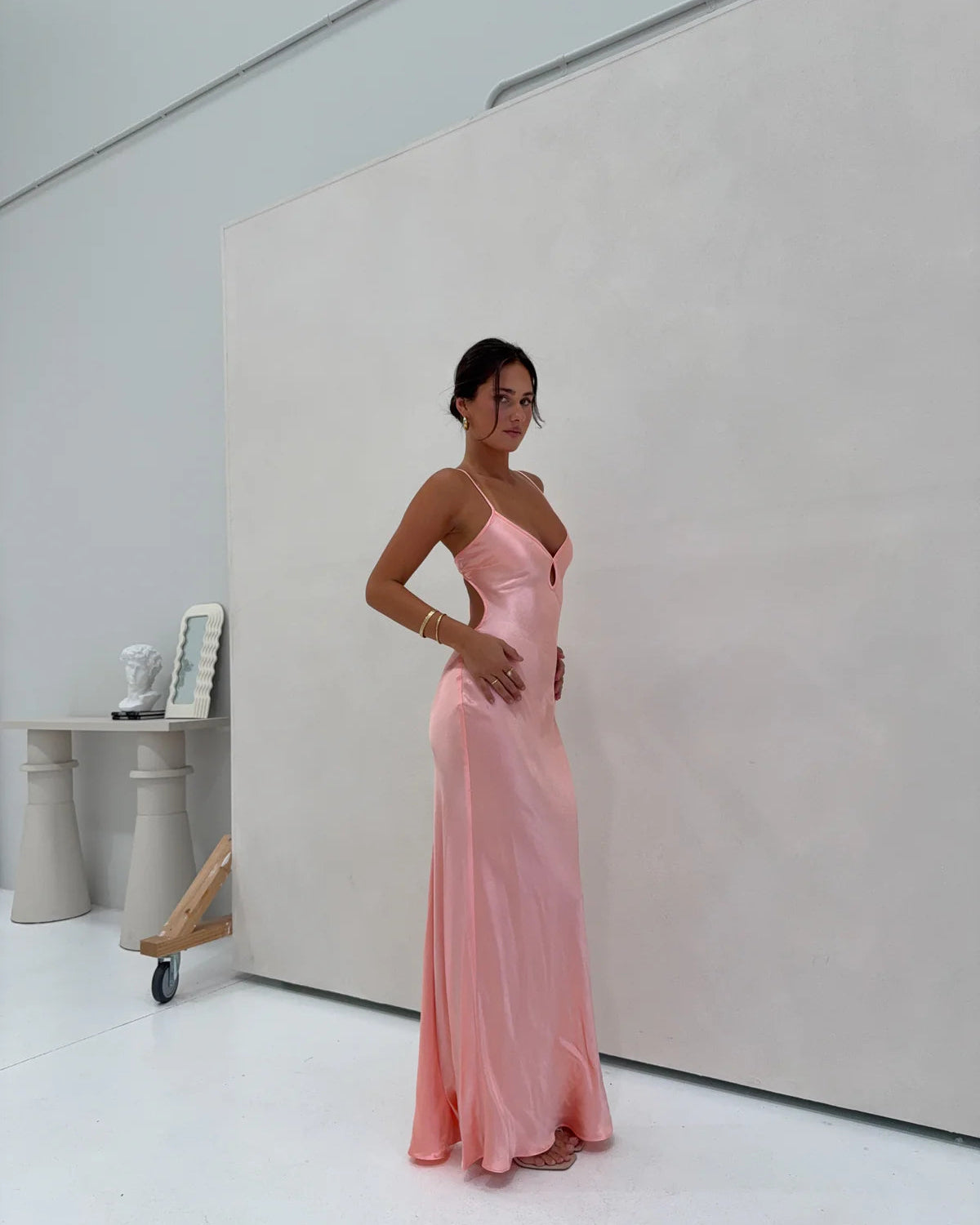 Cedar City Maxi Dress - Coral