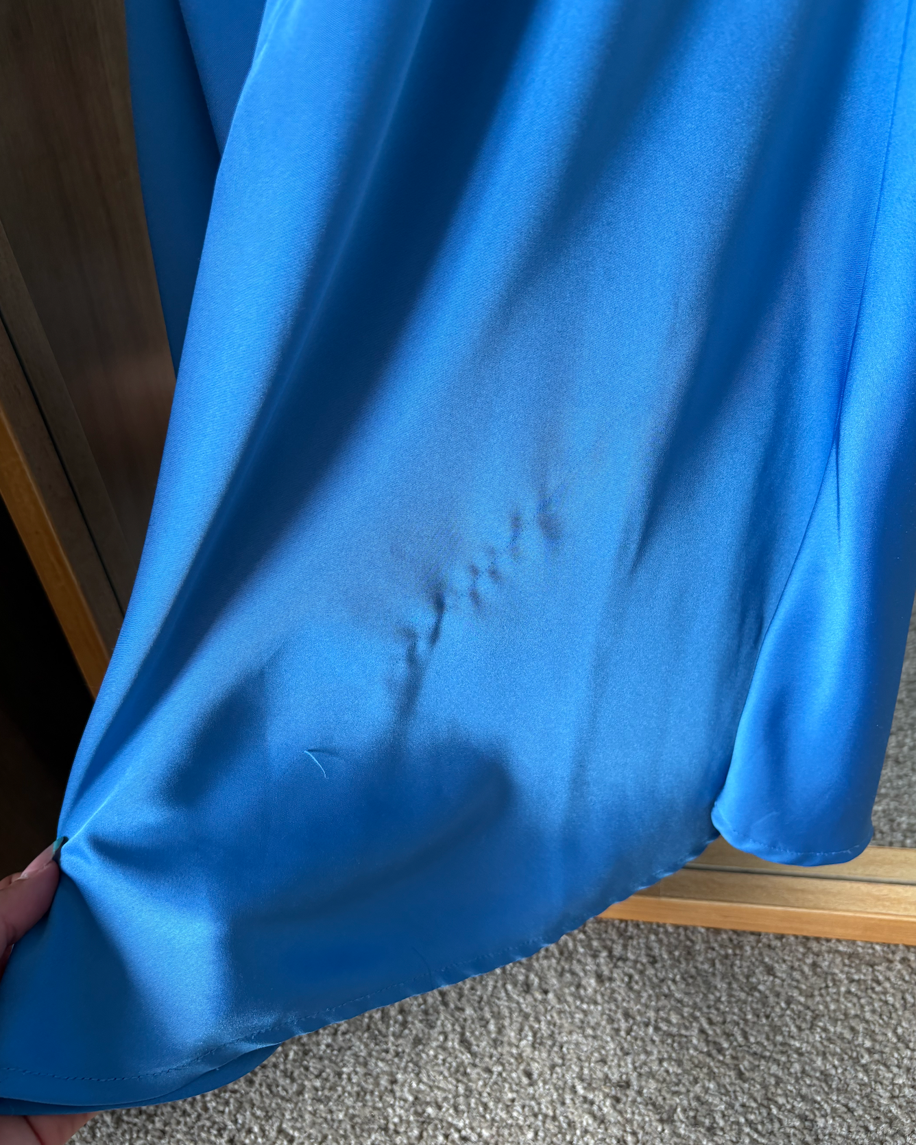 For Sale: Aquarius Satin Slip - Blue
